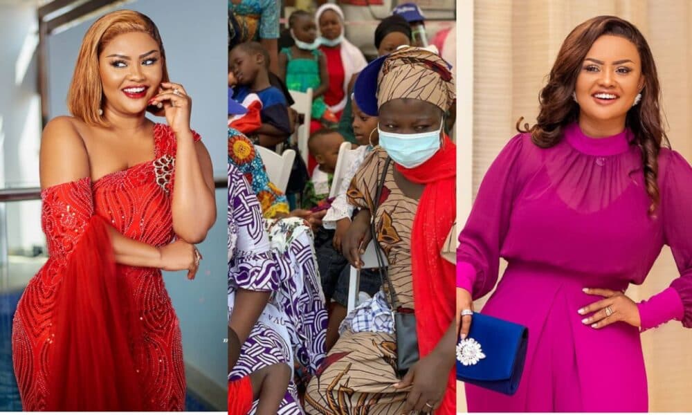 Nana Ama McBrown shows love to “Kayayes” with her husband
